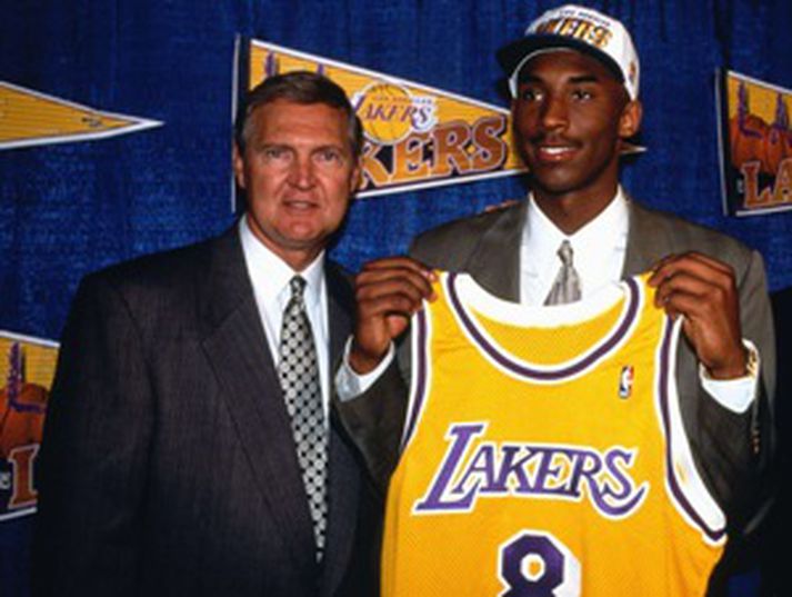 Jerry West hafði frumkvæðið af því að fá Kobe Bryant til LA Lakers á sínum tíma