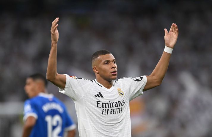 Kylian Mbappé verður ekki með Real Madrid að nýju fyrr en eftir landsleikjahléið, í seinni hluta október.