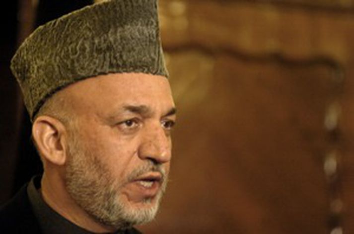 Hamid Karzai, forseti Afganistan.