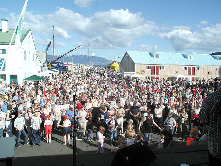 Síðast var Fiskidagurinn mikli haldinn á Dalvík 2019.
