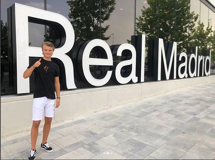 Þessi drengur er ótrúlega góður og hefur nú skrifað undir hjá Real Madrid.