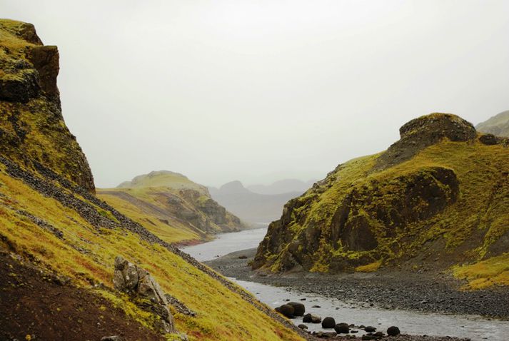 Stóra-Laxá býður upp á magnað umhverfi.