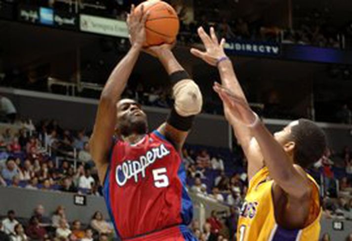 Cuttino Mobley skoraði 26 stig fyrir Clippers í nótt