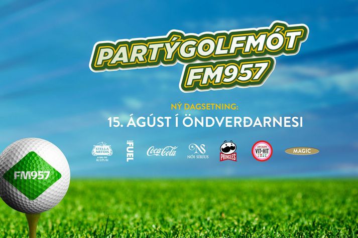 Skráning: FMOPEN 2024, partýgolfmót FM957