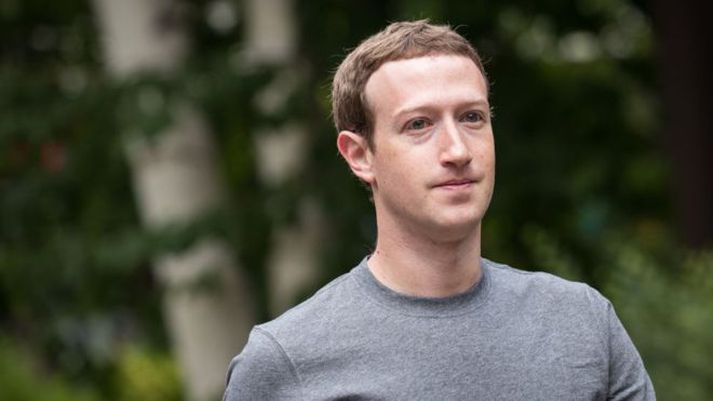 Mark Zuckerberg forstjóri og stofnandi Facebook.