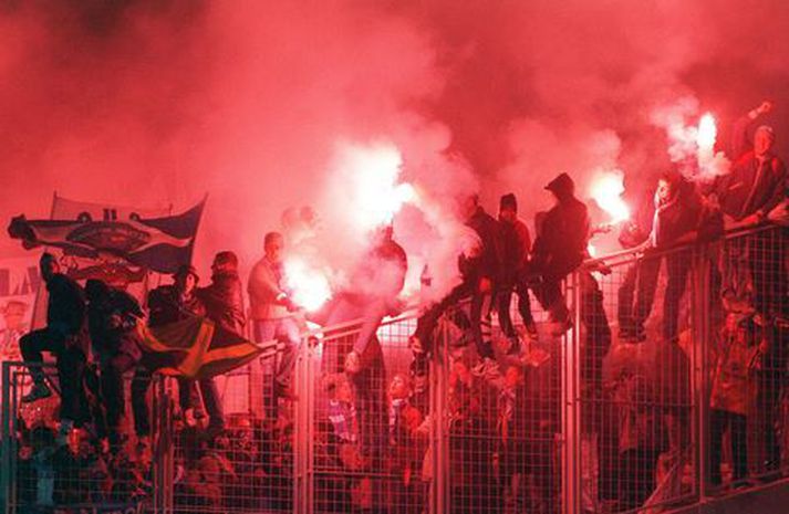 Það verður mikið um að vera á San Siro-leikvanginum í kvöld.