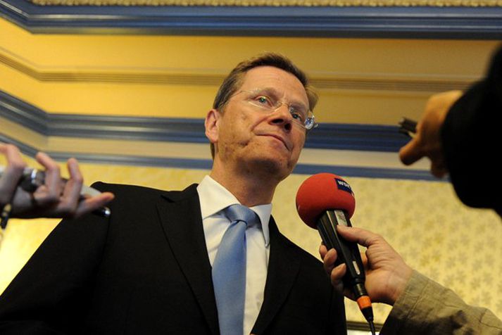 Guido Westerwelle. Mynd/AP