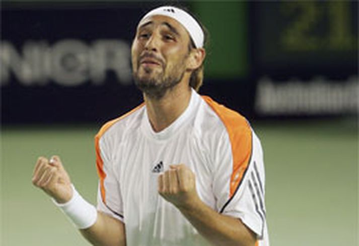 Baghdatis átti vart til orð til að lýsa gleði sinni eftir að hann tryggði sér sæti í úrslitaleiknum