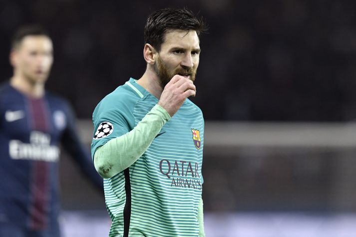 Lionel Messi var hræðilegur í kvöld.