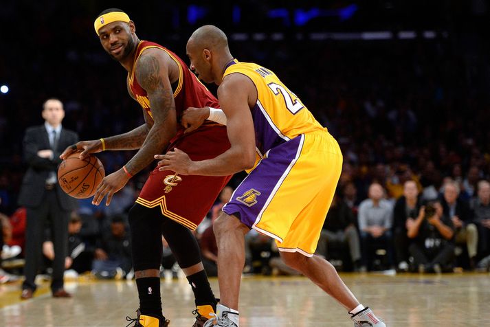 Lebron James og Kobe Bryant.