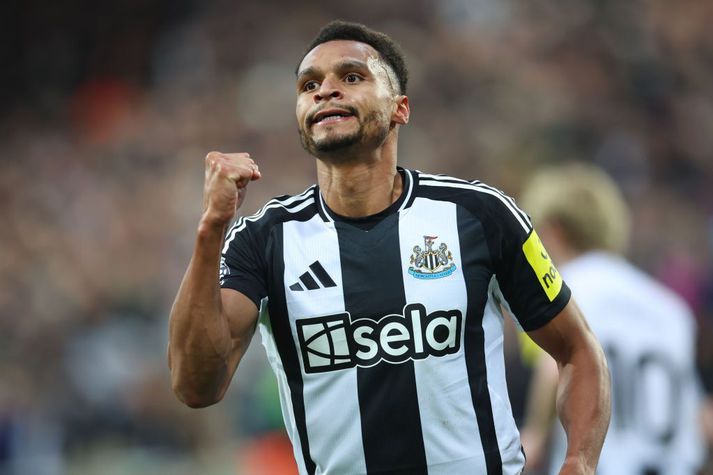 Jacob Murphy skoraði tvennu gegn Leicester í dag.