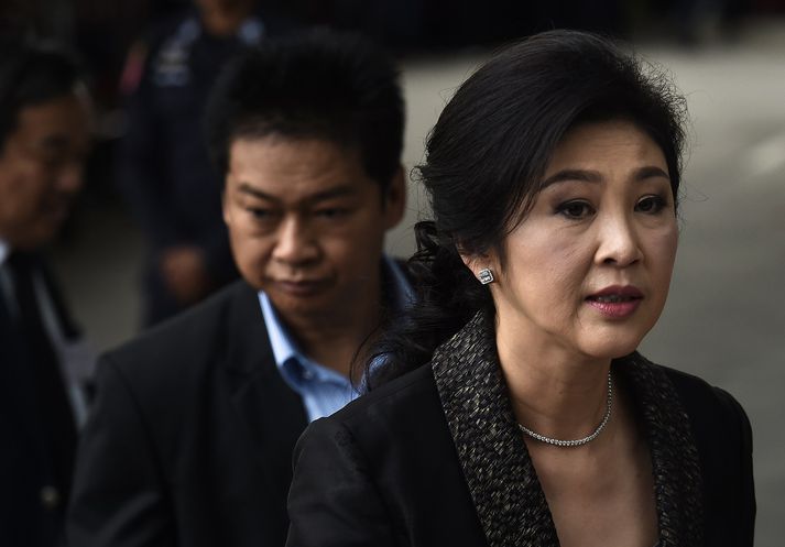 Yingluck Shinawatra, fyrrverandi forsætisráðherra Taílands.