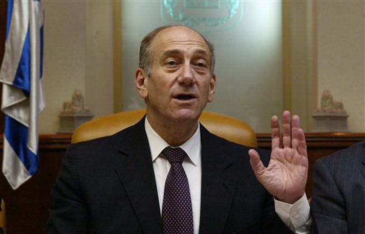 Ehud Olmert, forsætisráðherra Ísraels.