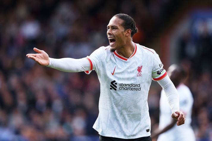 Virgil van Dijk og félagar í Liverpool hafa haldið hreinu í sex af fyrstu átta leikjum sínum í ensku úrvalsdeildinni.