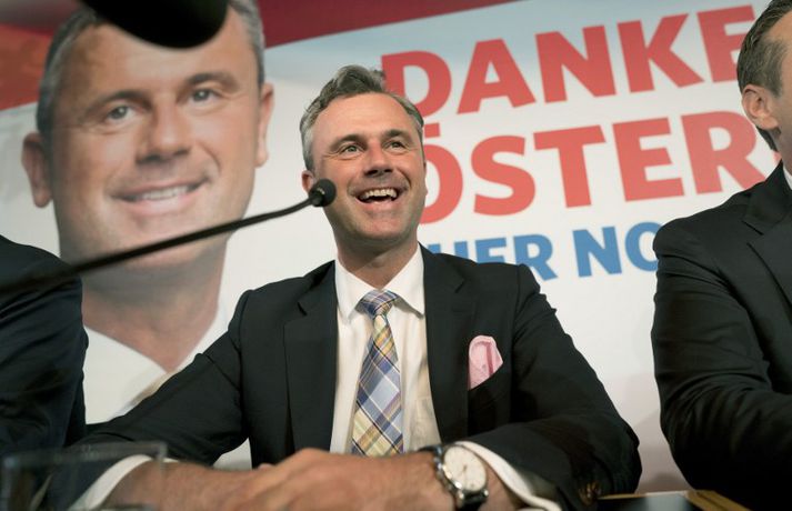 Verður Norbert Hofer kjörinn yrði hann fyrsti öfgahægrimaðurinn til að verða þjóðhöfðingi aðildarríkis ESB.