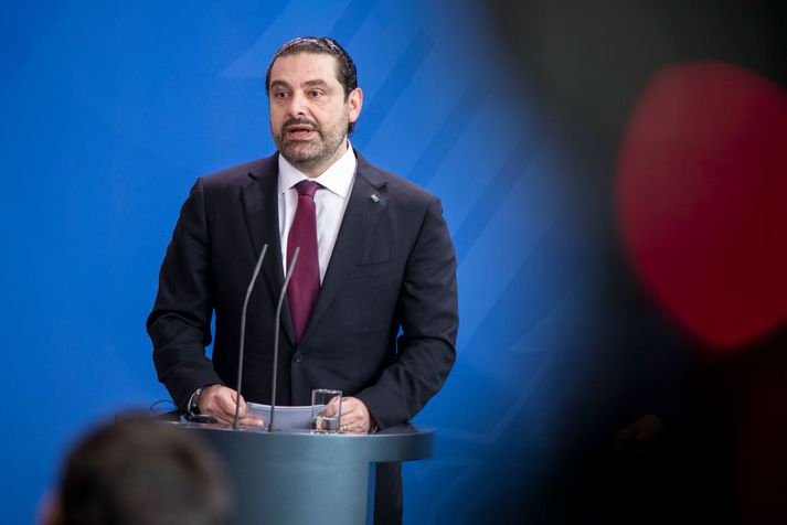 Saad al-Hariri hefur gegnt embætti forsætisráðherra Líbanon frá því í nóvember á síðasta ári.