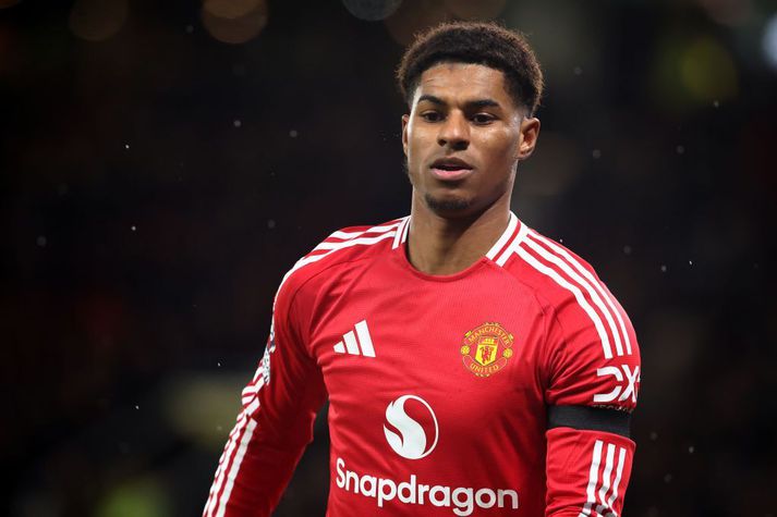 Marcus Rashford hefur verið utan hóps hjá Manchester United í síðustu leikjum.