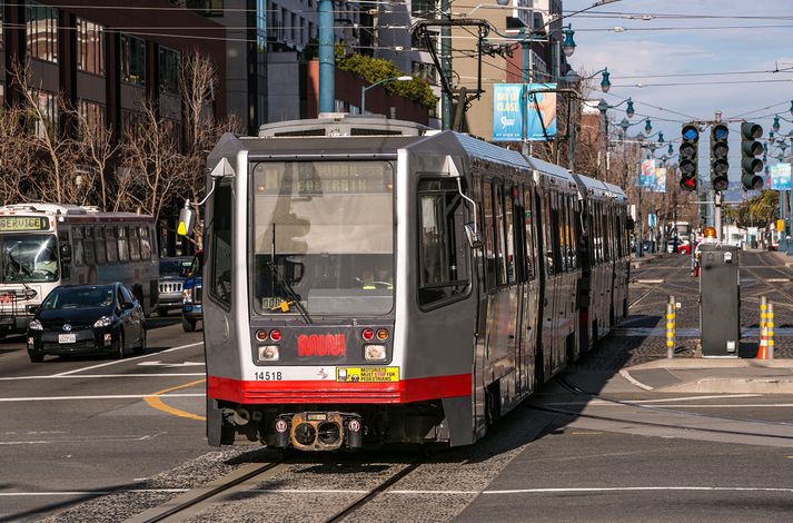 Algeng sjón í San Francisco.