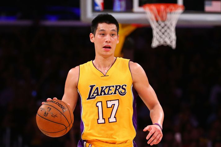 Jeremy Lin, nýjasti leikstjórnandi Hornets.