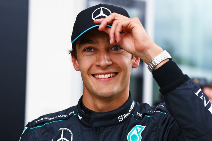 George Russell, ökumaður Mercedes ræsir fyrstur í Las Vegas í fyrramálið