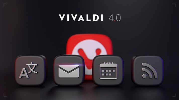Vivaldi 4.0 er ný uppfærsla af íslensk norska vafranum Vivaldi.