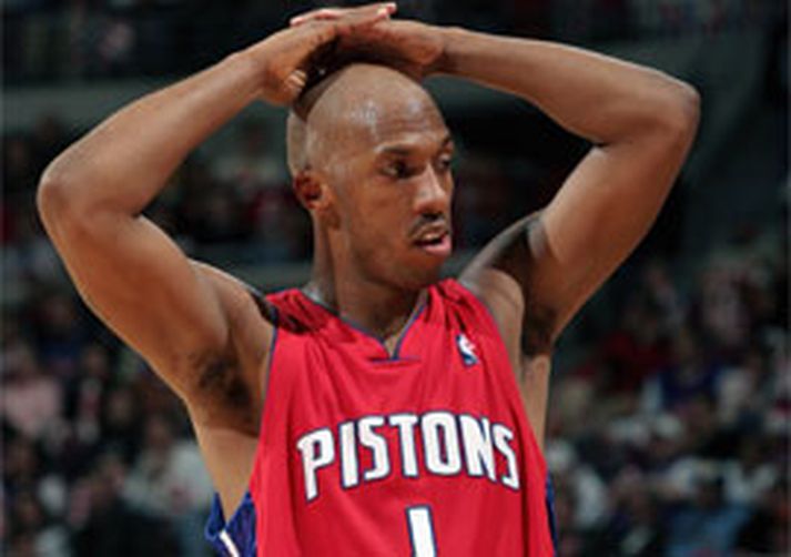 Chauncey Billups fór fyrir liði Detroit í sigrinum á Miami