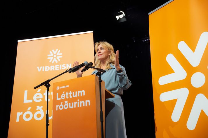 Þorgerður Katrín Gunnarsdóttir, formaður Viðreisnar.