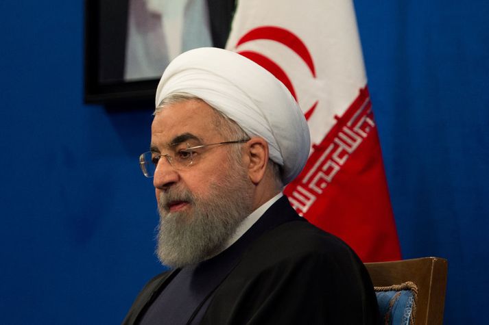 Hassan Rouhani, forseti Írans, segir leiðtoga ESB hafa takmörkuð tækifæri til að bjarga kjarnorkusamningnum.