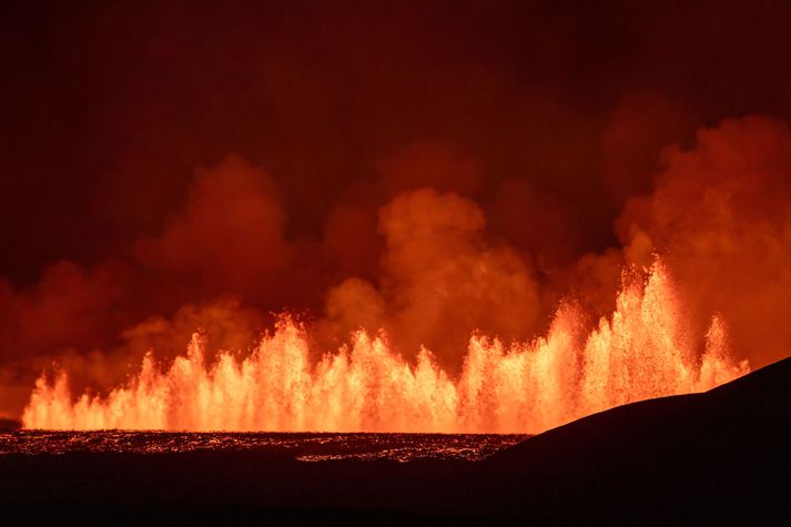 Eldgosinu er lokið.