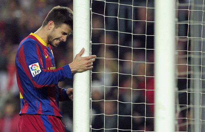 Gerard Pique, leikmaður Barcelona.