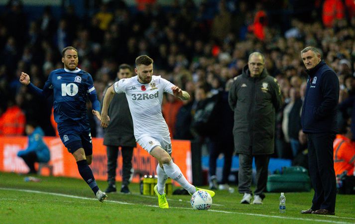 Dallas bjargaði stigi fyrir Leeds.