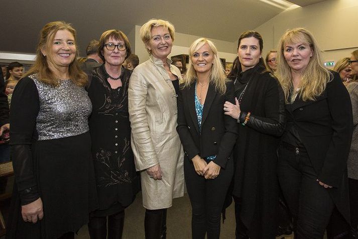 F.v. Guðrún Helga Brynleifsdóttir, Hildur Jóna Gunnarsdóttir, Jónína Bjartmarz, Ásta B. Hauksdóttir, Kolbrún Hrund Víðisdóttir og G. Harpa Hauksdóttir.