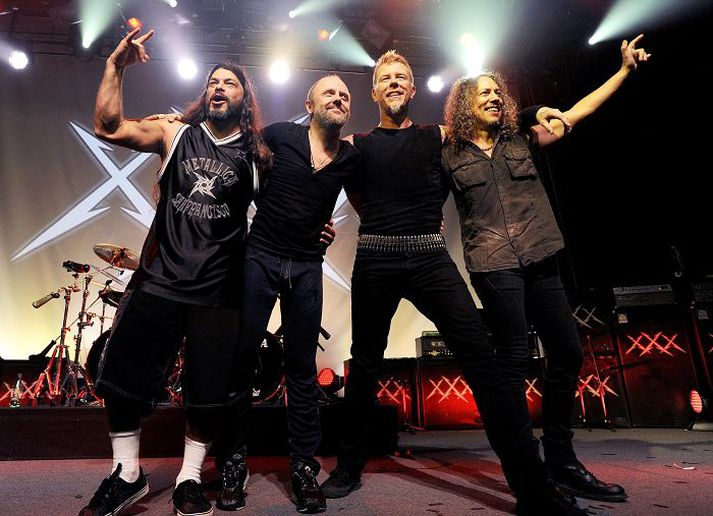 þrjátíu ára afmæli Hljómsveitin Metallica er þrjátíu ára um þessar mundir.nordicphotos/getty