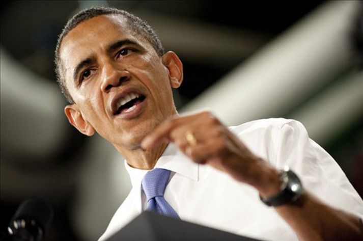 Obama segir að efnahagsvandræðin í dag séu að mörgu leyti vegna utanaðkomandi aðstæðna. Mynd/ AFP.