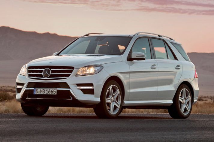 Mercedes Benz ML jeppinn.