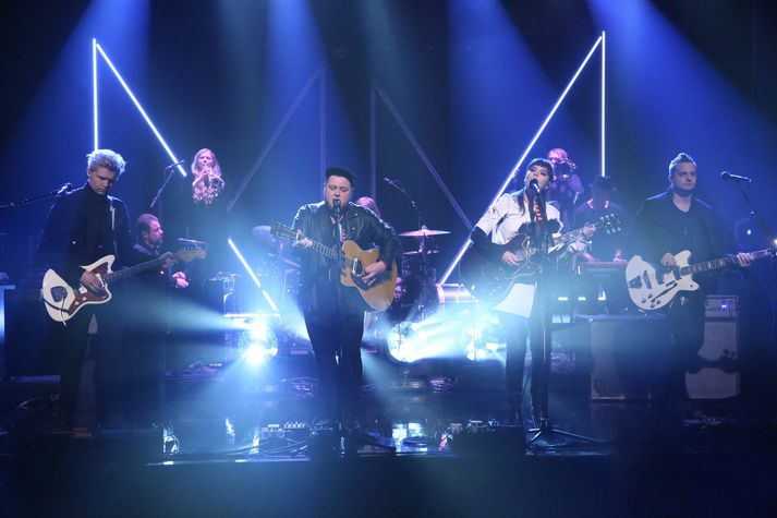 Hljómsveitin Of Monsters and Men heldur tónleika á Íslandi í fyrsta sinn í tvö ár.