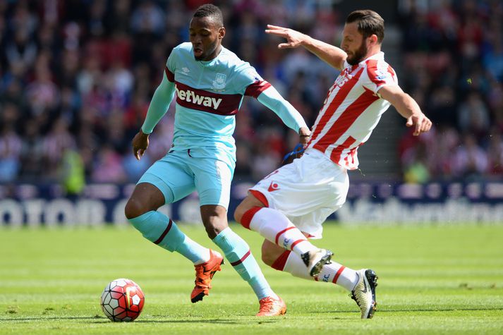 Sakho í leik með West Ham á síðasta tímabili.