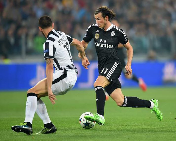 Bale á ferðinni í leiknum gegn Juventus.