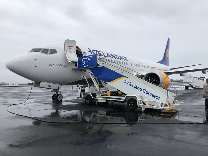 Icelandair tók í notkun Boeing 737 Max 8-vélar á liðnu ári.