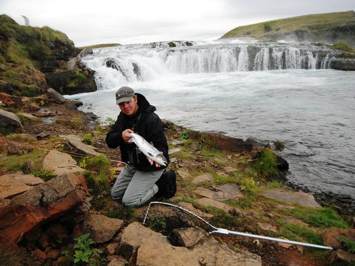 Við Ægissíðufoss.