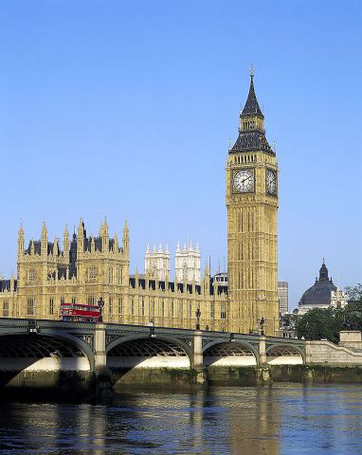 þinghúsið í london Verð á íbúðum í fínni hverfum Lundúna í Bretlandi er það hæsta í heimi. 
Markaðurinn/
Getty Images