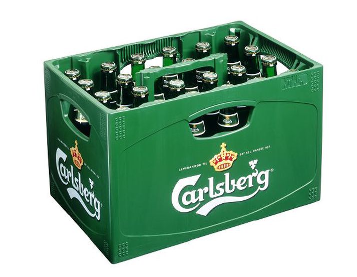 carlsberg bjór kassi