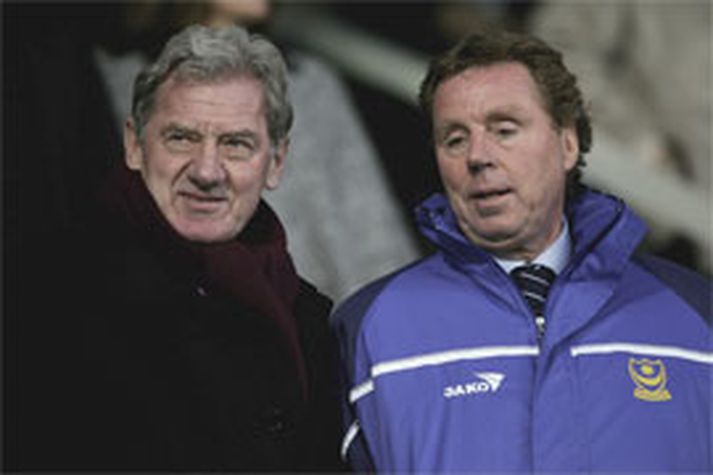 Milan Mandaric, stjórnarformaður Portsmouth og Harry Redknapp, knattspyrnustjóri