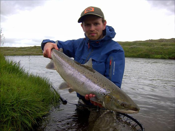 Snævarr Örn Georgsson landaði 6 löxum úr 6 ám á sama deginum