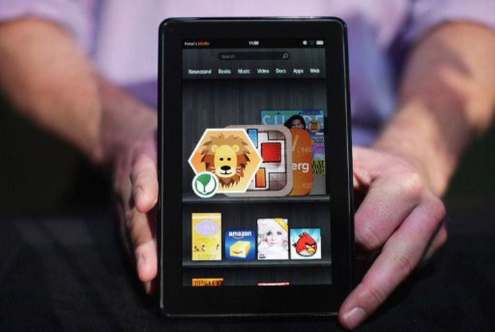 Talið er að Kindle Fire muni veita IPad 2 harða samkeppni.