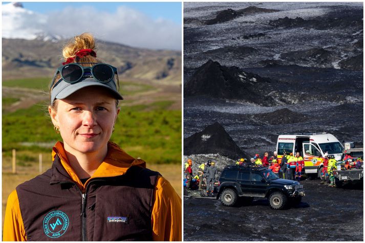 Íris Ragnarsdóttir Pedersen, meðstjórnandi í Félagi fjallaleiðsögumanna og kennari við FAS.