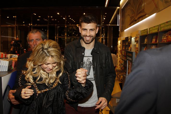 Shakira og Pique.