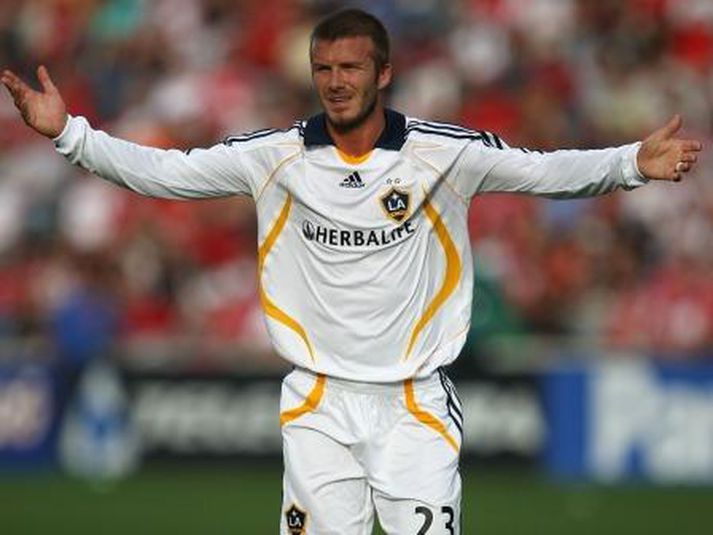 David Beckham er langlanglaunahæsti leikmaðurinn í bandarísku MLS-deildinni.