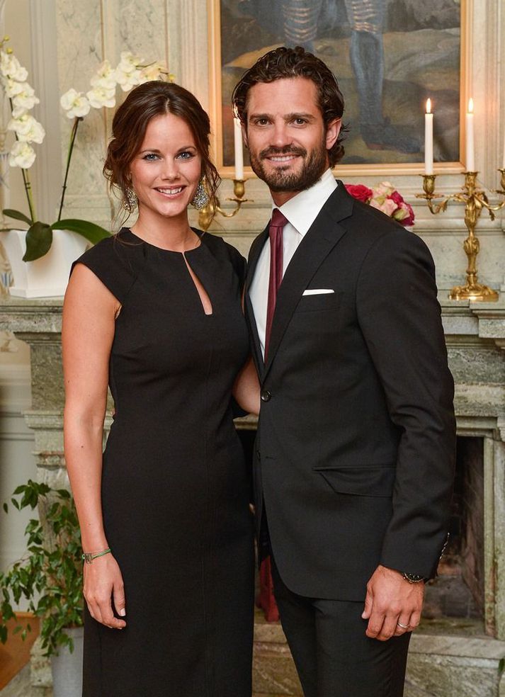 Carl Philip og Sofia Hellquist.