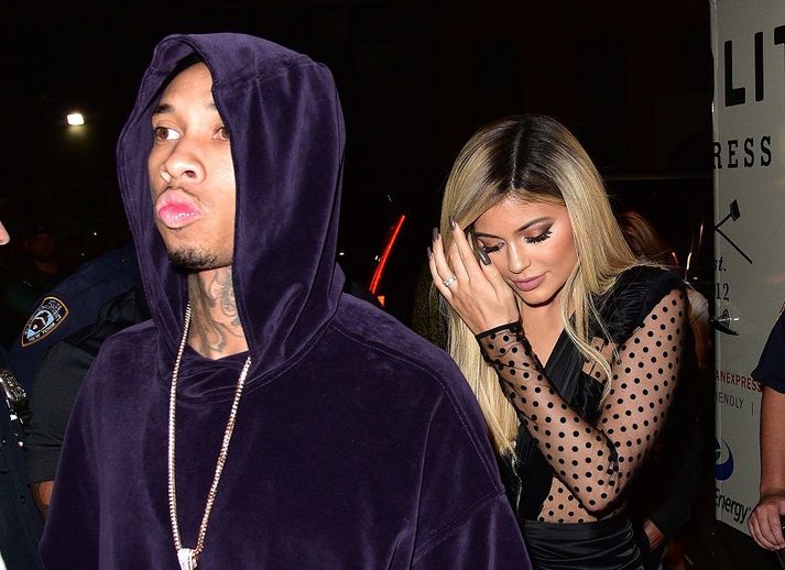 Kylie og Tyga.